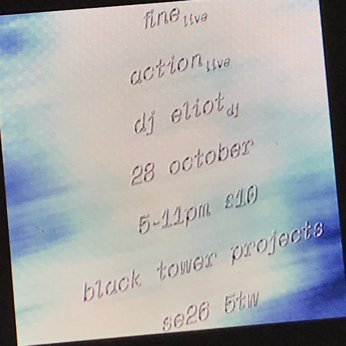 Fine, Action, DJ Eliot