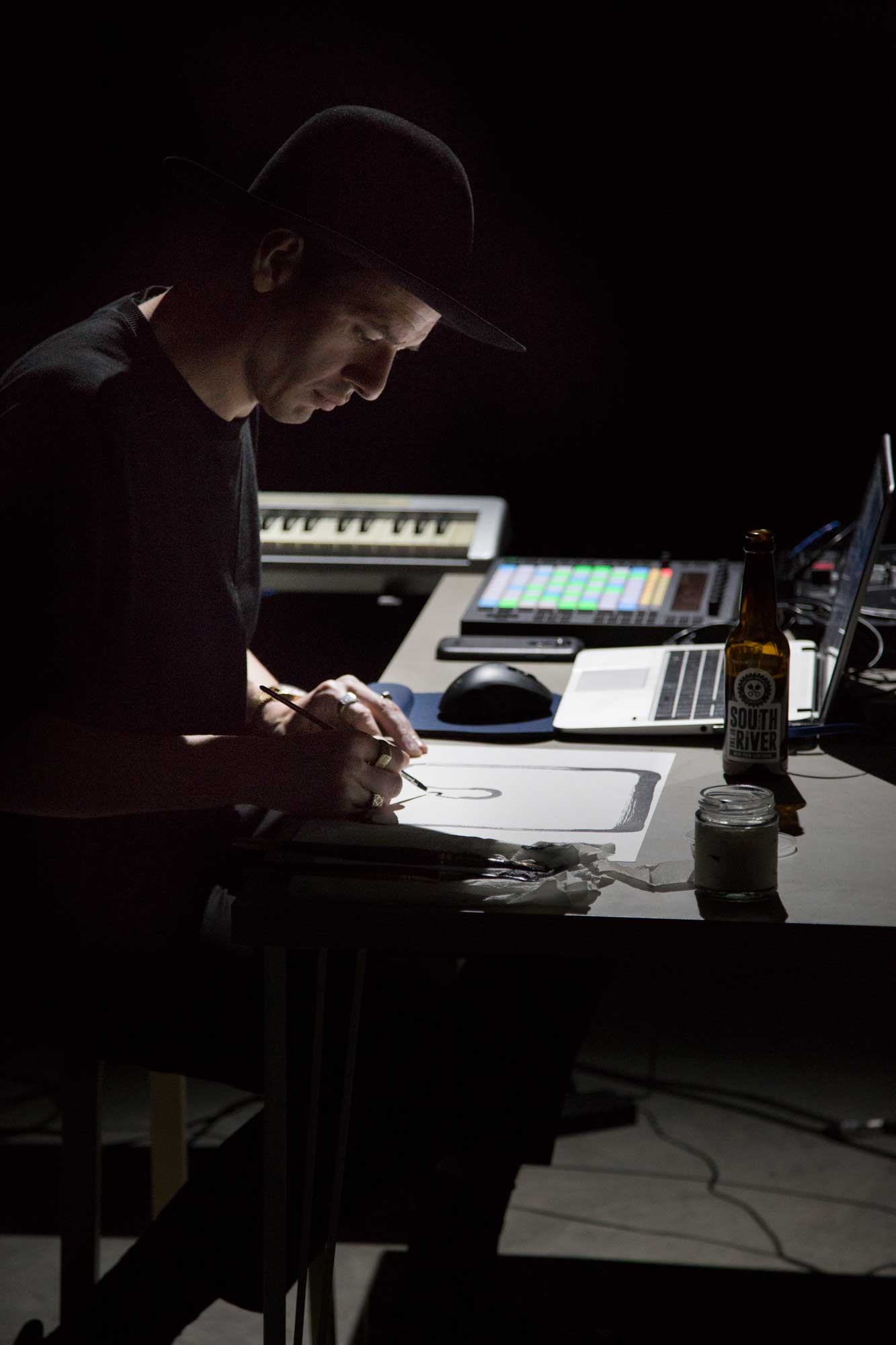 A Ghost Eats Mud On The Mountain