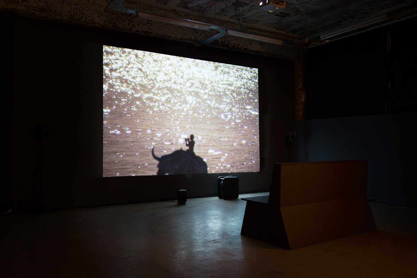 A Ghost Eats Mud On The Mountain