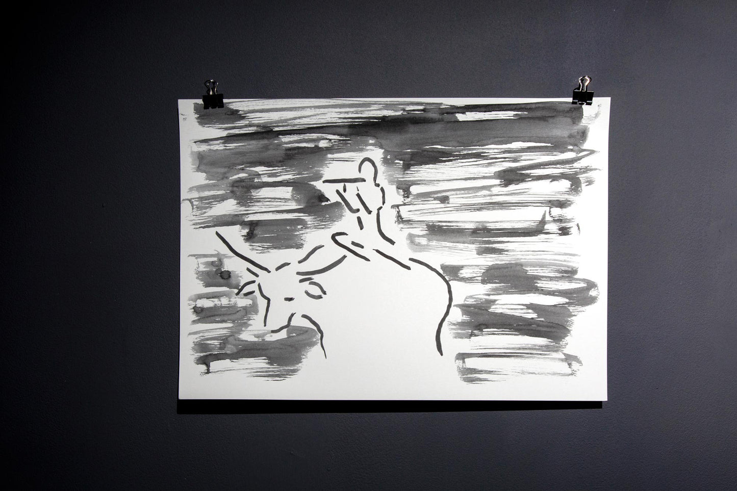 A Ghost Eats Mud On The Mountain